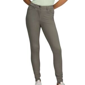 Lululemon City Sleek Slim-Fit 5 Pocket High-Rise Pant Grey Sage Women's 29 EUC